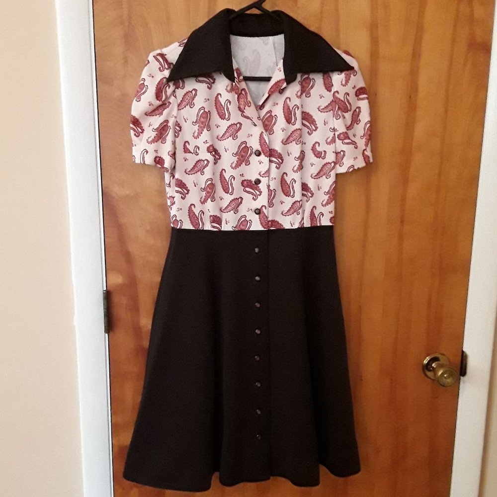 Handmade Vintage Button Up Dress (3 for $12)